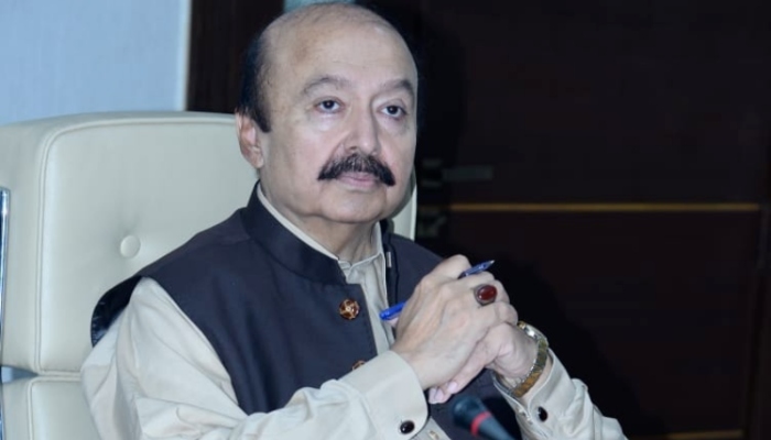 Former provincial minister for forestry, wildlife and fisheries Sibtain Khan. &mdash; Facebook