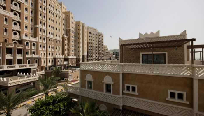 A general view of residential properties at the Balqis Residence on the Palm Jumeirah in Dubai &mdash; Reuters