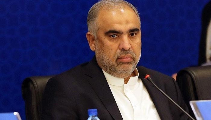 Former National Assembly speaker and senior PTI leader Asad Qaiser. — GOP Twitter/File