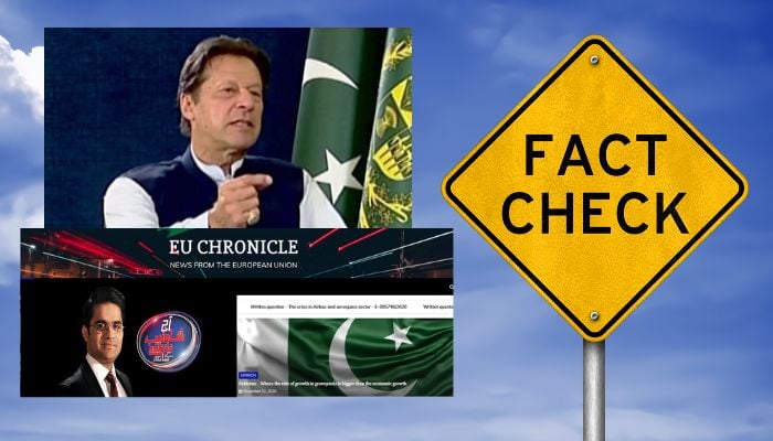 EU Disinfo Lab had released a detailed report, taking help from the investigation first aired on Aaaj Shahzeb Khanzada show &mdash; Geo.tv
