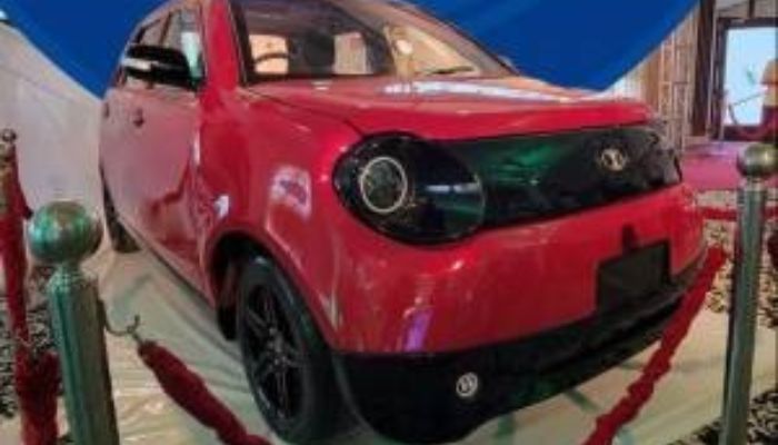 Pakistan&rsquo;s first electric car prototype&nbsp;NUR-E 75 &mdash; Twitter