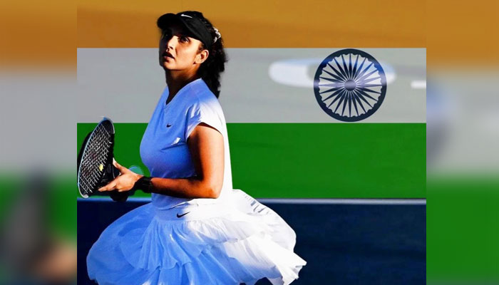 Indian tennis star Sania Mirza. &mdash; Instagram
