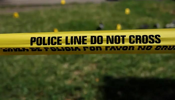 Police tape is seen at a crime scene. — Reuters/File