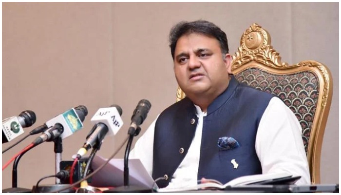 PTIs senior leader Fawad Chaudhry speaking during a press conference in Islamabad. &mdash; APP/ File