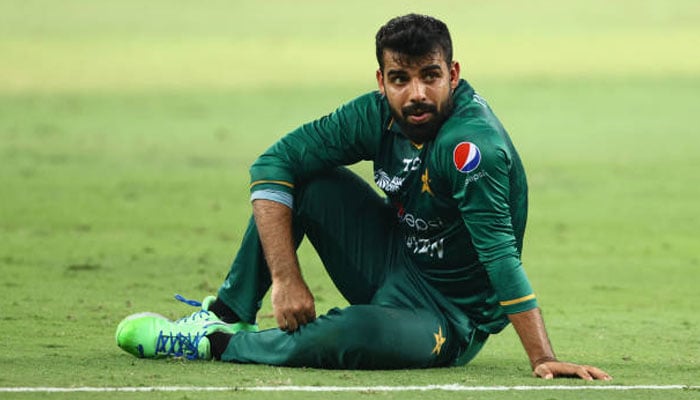 Shadab Khan. —Twitter/ SK07