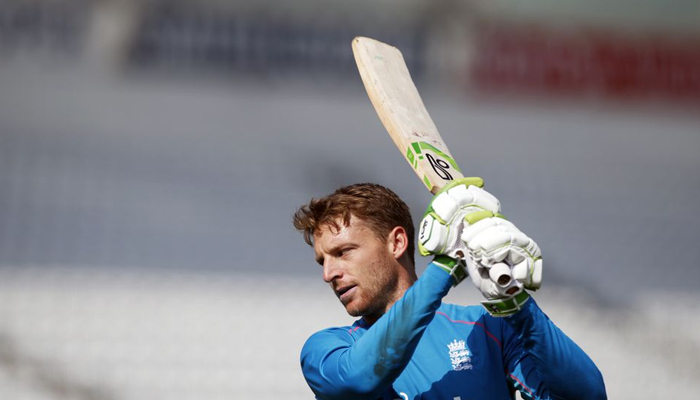 Cricket - First Test - England Practice - Trent Bridge, Nottingham, Britain - August 3, 2021 Englands Jos Buttler during practice. — Reuters