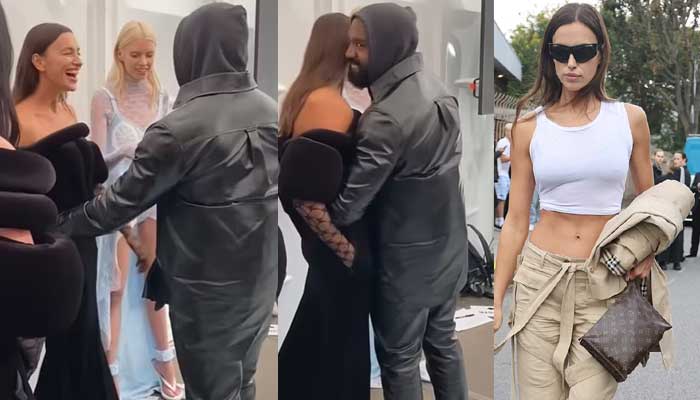 Kanye West reunites with his ex Irina Shayk
