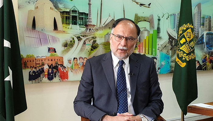 Federal Minister for Planning Development and Special Initiatives Ahsan Iqbal. File photo