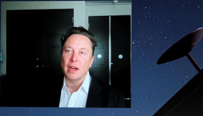 SpaceX founder and Tesla CEO Elon Musk speaks on a screen during the Mobile World Congress (MWC) in Barcelona, Spain, June 29, 2021. — Reuters/File
