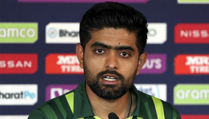 Pakistan skipper Babar Azam. — AFP/File
