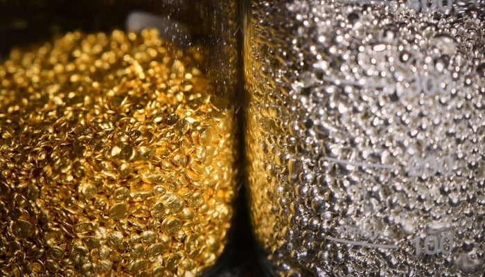 A representational image of gold and silver. — Reuters/File