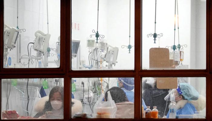Medical staffs work at a hospital, as coronavirus disease (COVID-19) outbreaks continue in Shanghai, China, December 22, 2022. — Reuters