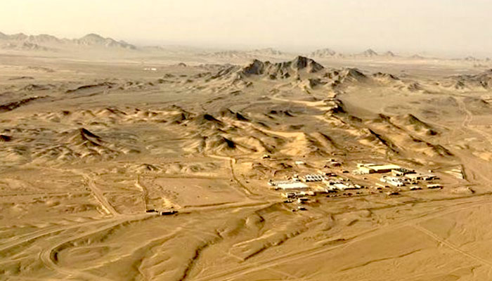An undated image of Reko Diq camp. — Barrick Gold Corporation/File
