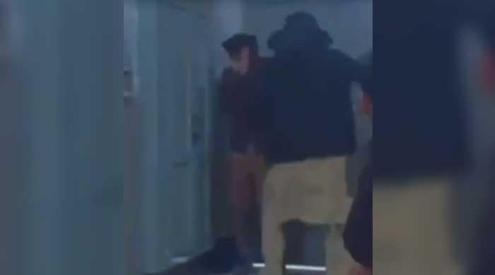 WATCH: Teacher thrashing students in Peshawar triggers debate on corporal punishment