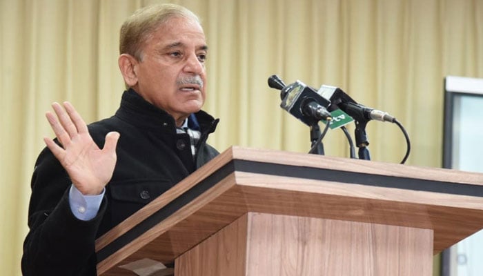 PM Shehbaz photographed at January 6, 2023. PID/File