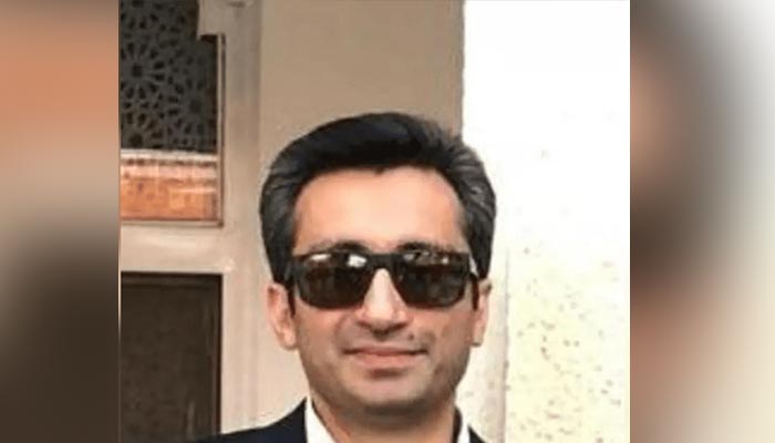 An undated photograph of the newly appointed AGP Barrister Shehzad Ata Elahi. — Facebook/Shehzad Elahi