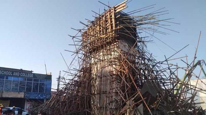 Under-construction bridge shuttering collapse kills two labourers in Islamabad