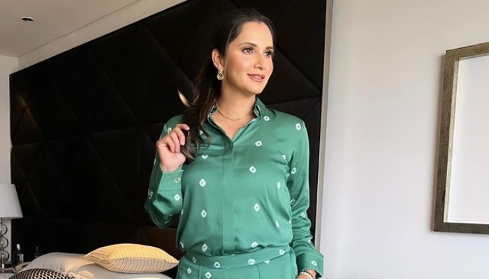 Indian tennis player Sania Mirza. — Instagram/@mirzasaniar