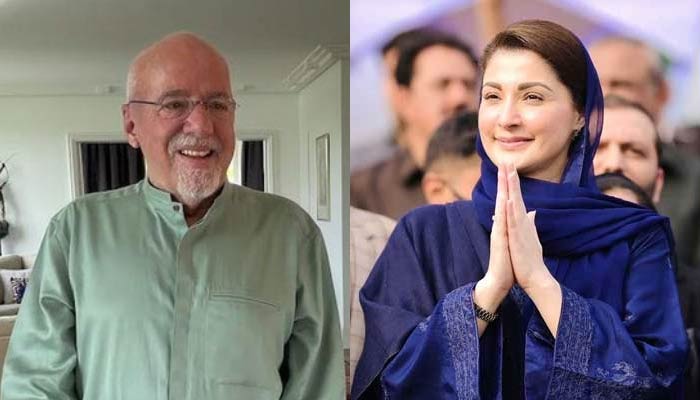 Renowned author Paulo Coelho (left) and Maryam Nawaz. — Instagram//Twitter/paulocoelho/@pmln_org