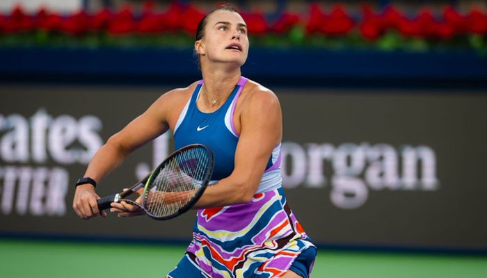 Aryna Sabalenka, the champion of the Australian Open. Twitter