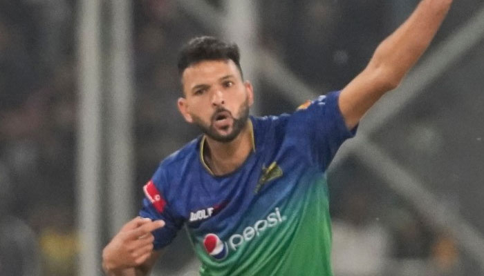 Fast bowler Ihsanullah of Multan Sultans. Twitter