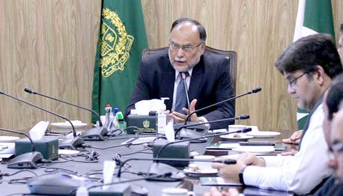 Minister for Planning and Development Ahsan Iqbal. APP/File