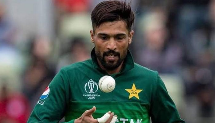 Mohammad Amir. — Twitter/ @HAadii143