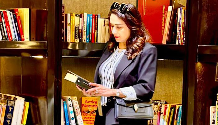 Madhuri Dixti posts her image along with the quote from Malala Yousafzai. Twitter