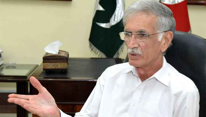 Pakistan Tehreek-e-Insaf (PTI) leader Pervez Khattak. — Radio Pakistan/File