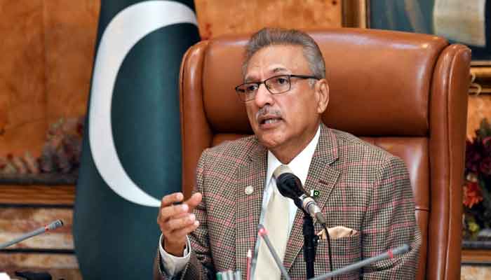 President Arif Alvi. —APP