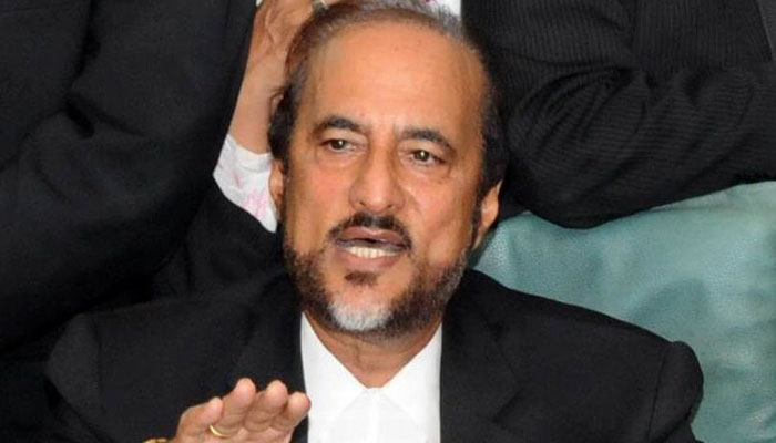 Pakistan Tehreek-e-Insaf leader Babar Awan. — Radio Pakistan/File