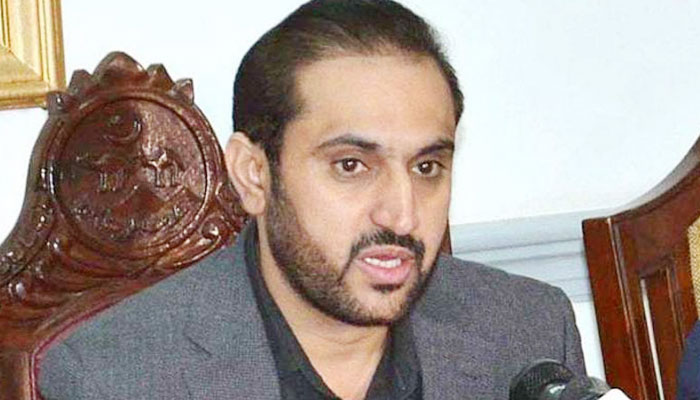 Balochistan Chief Minister Mir Abdul Qudoos Bizenjo addresses a press conference. — Radio Pakistan/File