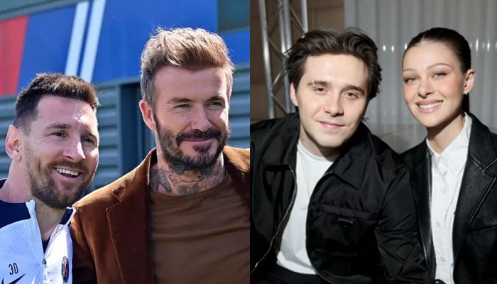 Brooklyn Beckham, Nicola Peltz celebrate David Beckham, Lionel Messi Inter Miami deal