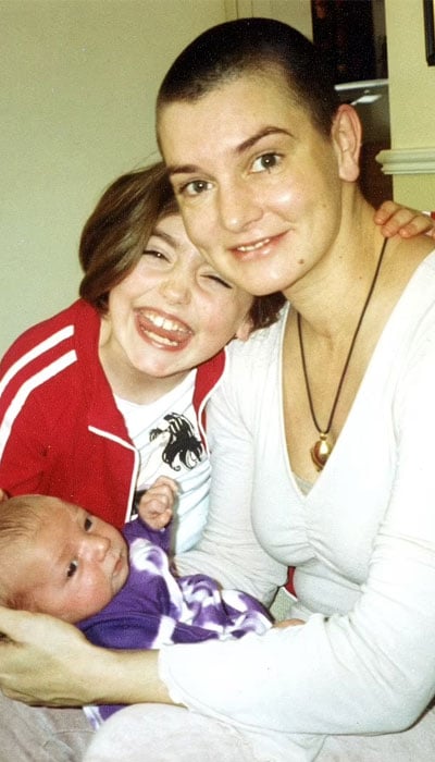 Sinéad OConnor with daughter Roisin and son Shane (Photo Credits: Daily Mail)