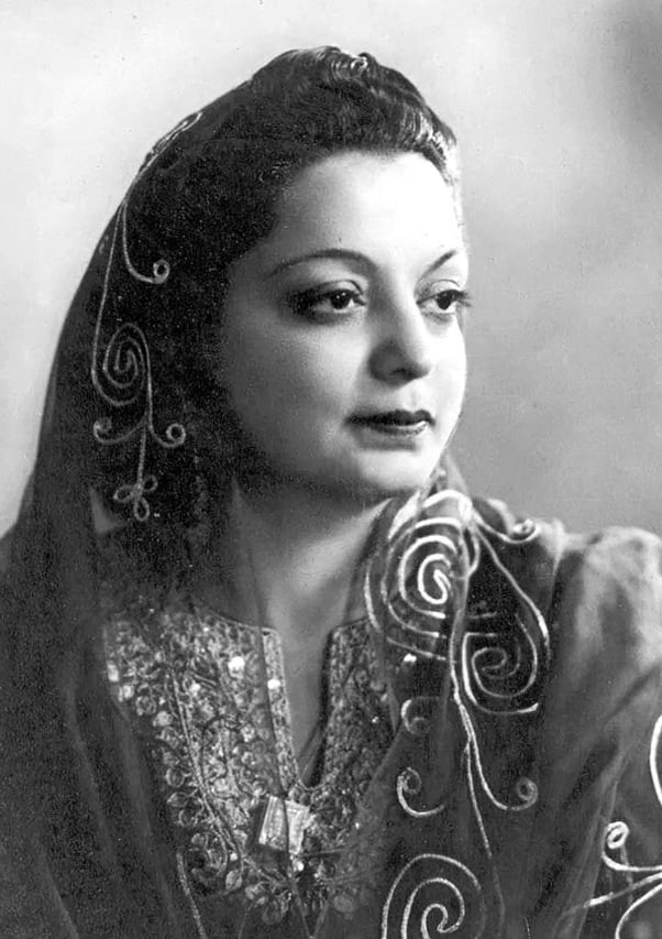 Begum Raana Liaquat Ali Khan, Pakistans maiden first lady. — Twitter