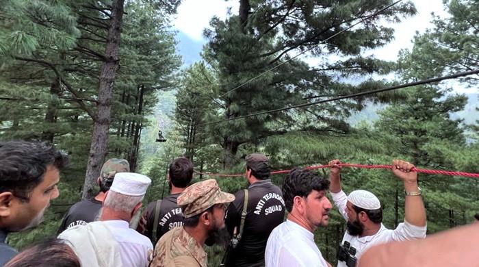 KP govt orders inspection of all chairlifts after Battagram incident
