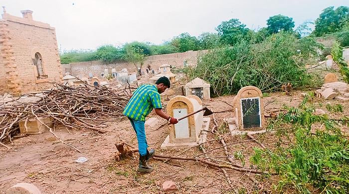 The mammoth task of restoring Karachi's largest Jewish cemetery