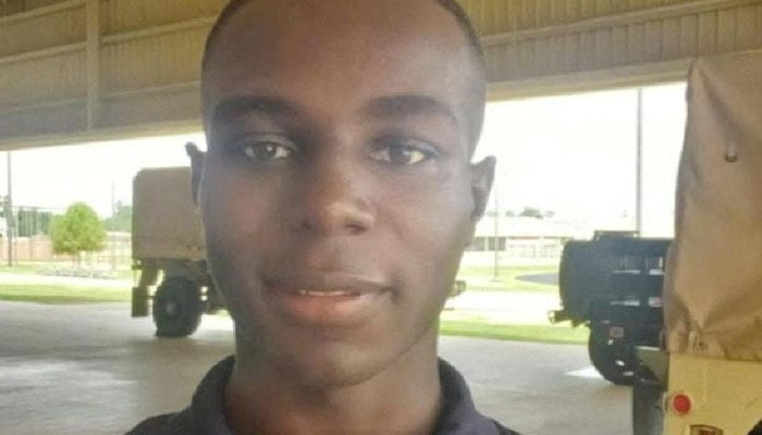 US Army soldier Travis King appears in this unknown location, undated photo. —Reuters