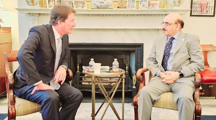Envoy thanks US lawmakers for thwarting anti-Pakistan move