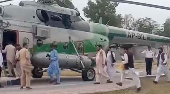 KP governor in hot water for giving joyride to family members on official helicopter