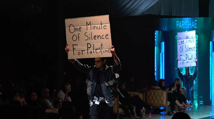 Karachi's unique fashion show speaks from COVID-19 to Israel-Palestine conflict 