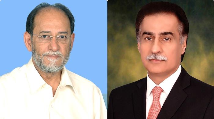 PML-N bigwigs come 'face to face' over NA-121 party ticket