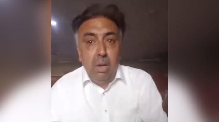WATCH: Teary-eyed PTI's PS-115 candidate claims 'being forced to join PPP or MQM-P'