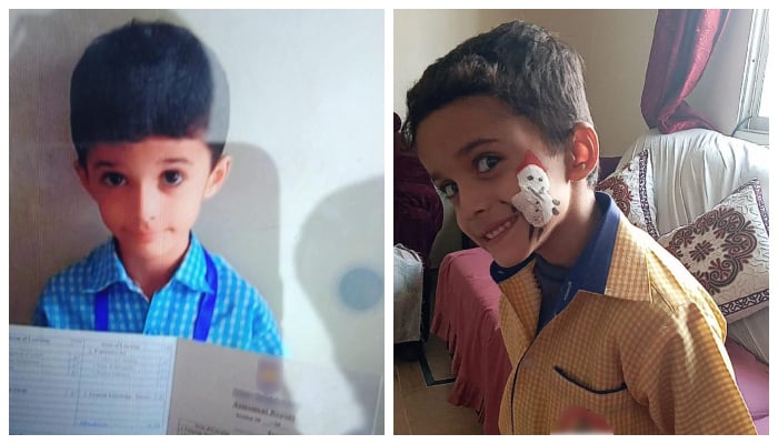 Eight-year-old Abhan Mazhar in this undated photo. — Supplied