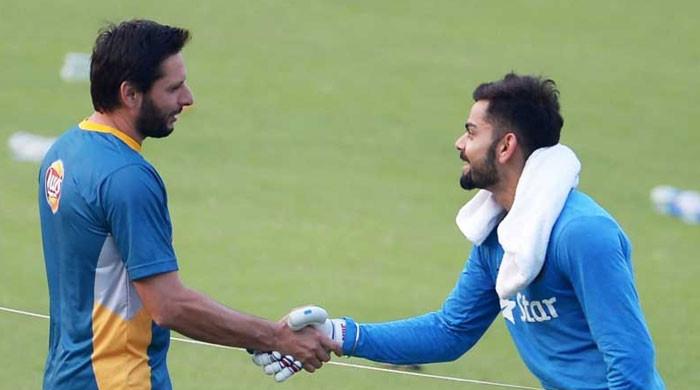 Shahid Afridi reacts to Virat Kohli's remarks on playing in Pakistan