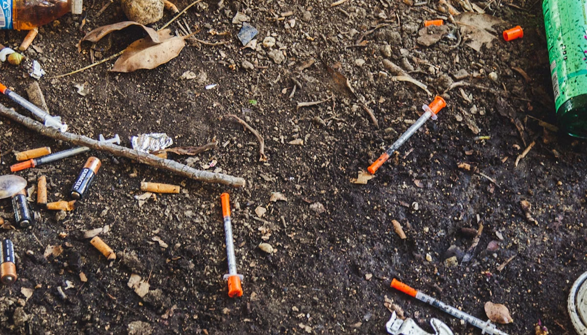 A citys underbelly: Where despair and addiction collide