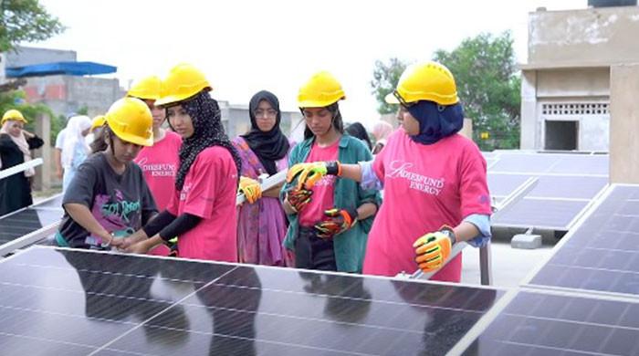 Shattering stereotypes: Women leading Pakistan's first all-female solar installation