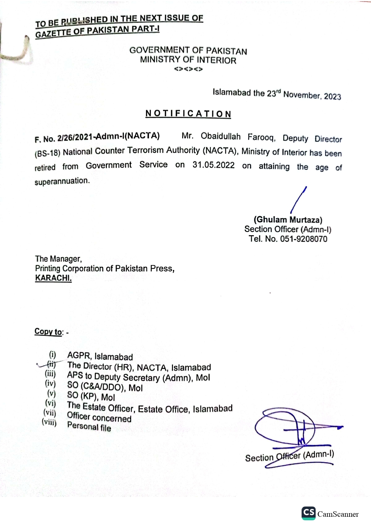 Fact-check: NACTA, interior ministry deny issuing terrorism alerts against PTI student leaders