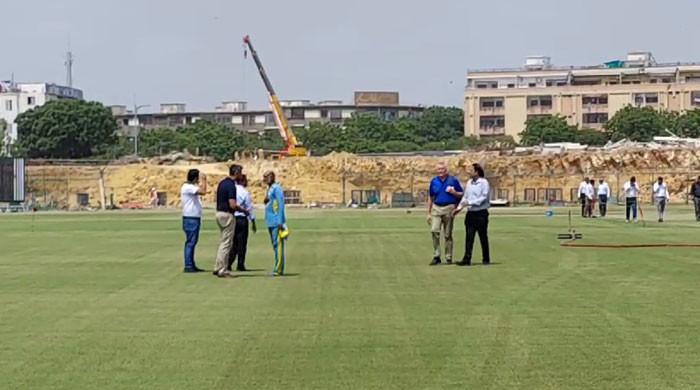 ICC delegation visits Karachi's National Stadium to review Champions Trophy arrangements