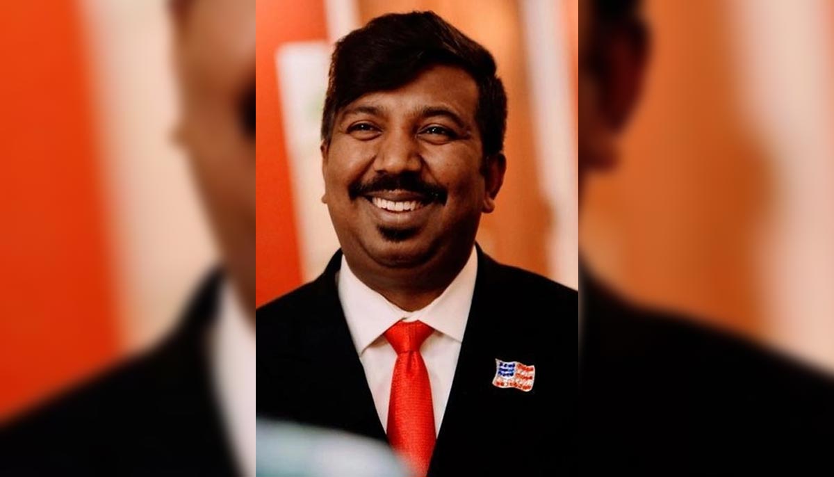 An undated image shows American-Pakistani Aaron Bashir who contested for US House of Representatives on a Republican ticket. — Author